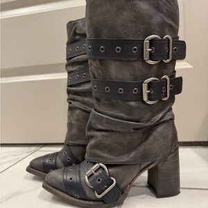 Freebird Jermaine Distressed Black Size 7